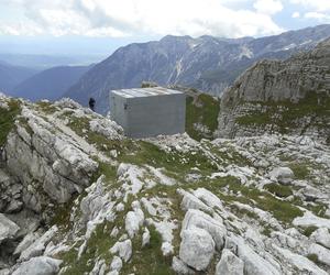 Górskie schronisko w Słowenii