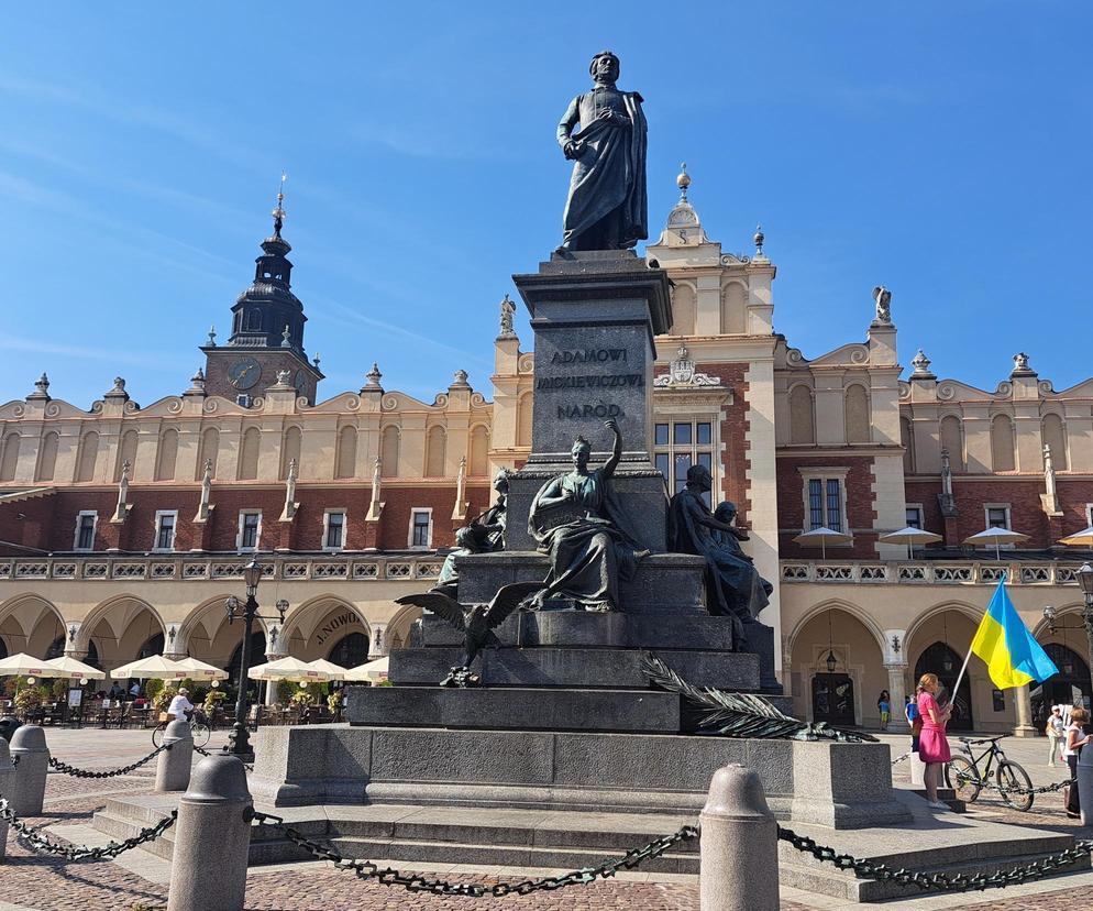 Pomnik Mickiewicza Kraków Adam Mickiewicz