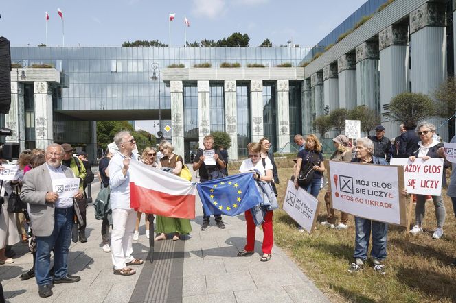 Protesty przed Sądem Najwyższym