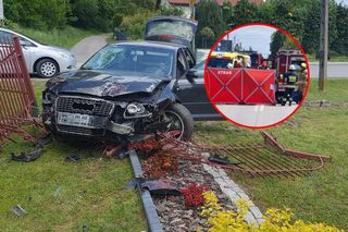 Rowerzysta nie żyje. Tragiczny wypadek na Podkarpaciu