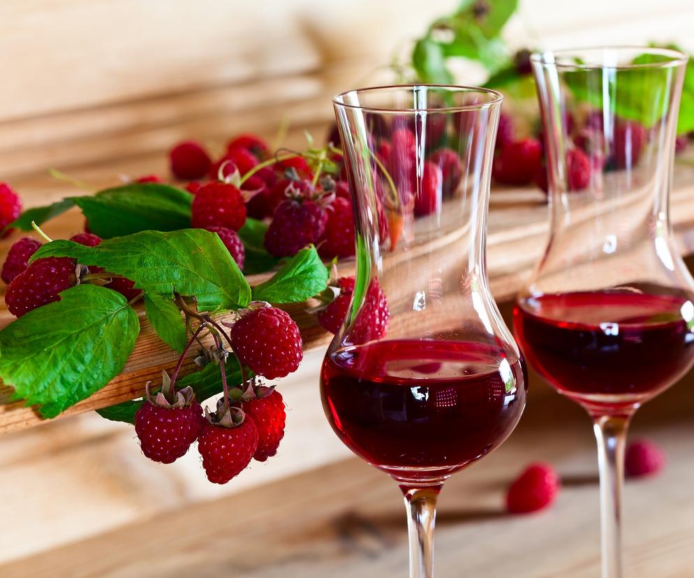 Wino malinowe