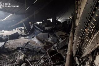 Atak rosyjskich dronów na Winnicę