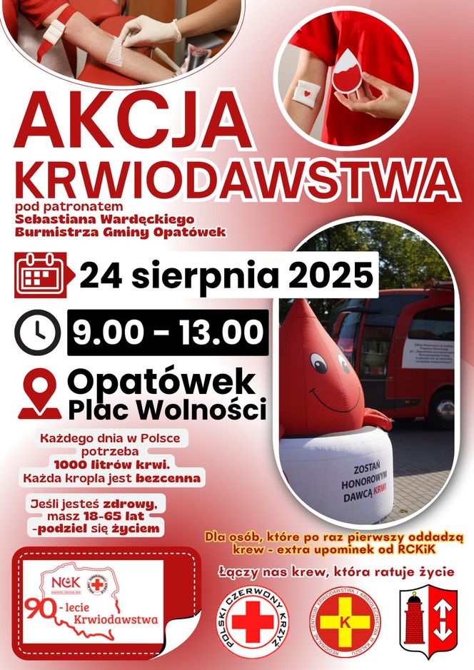 Krew nie ma wakacji. Kurczą się zapasy tego cennego leku w RCKiK w Kaliszu
