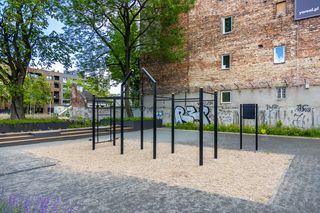 Centrum Lokalne Kamionek wiosną 2025 r.