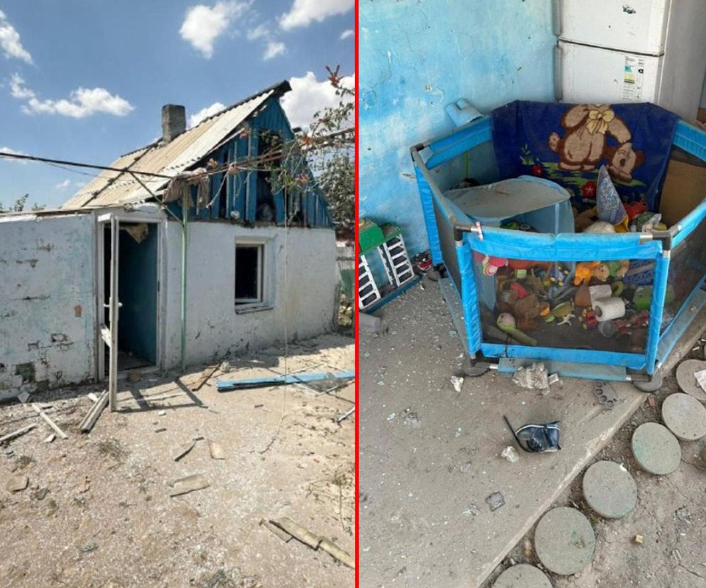 Rosjanie zabili roczne dziecko! Rakieta trafiła w dom prababci