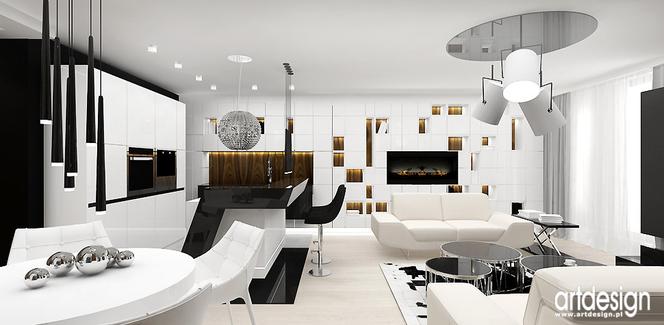 LOOK #11. Projekt wnętrz apartamentu