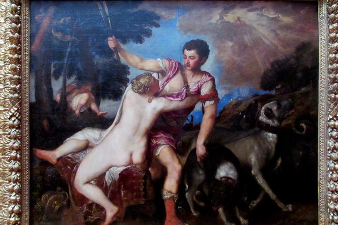 Tycjan - Venus i Adonis