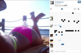 Doda instagram, kieliszek