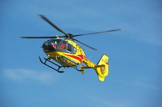 O krok od tragedii, ciągnik potrącił chłopca! Na miejscu śmigłowiec LPR
