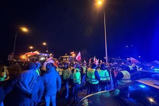 Nocny protest rolników na A2. To odpowiedź na decyzję premiera