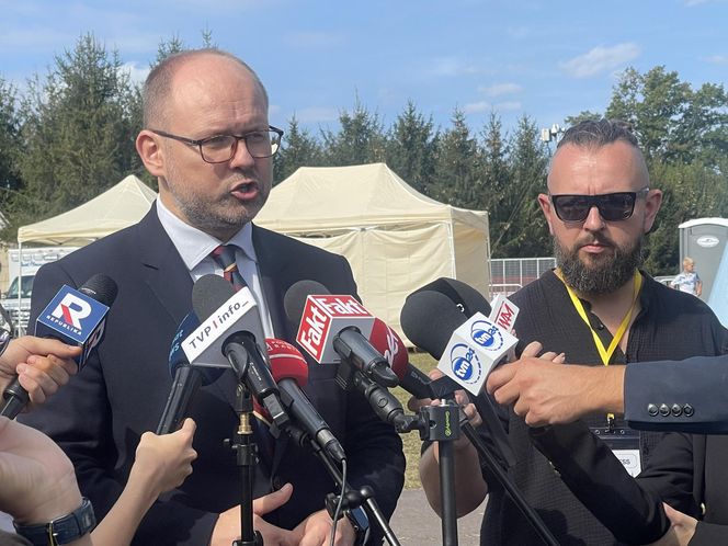 Karol Nawrocki z małżonką w USA. Tak przyjęto ich w Doleystown