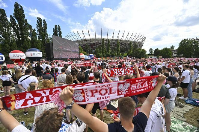 Warszawska Strefa Kibica na Euro 2024 - mecz Polska-Holandia