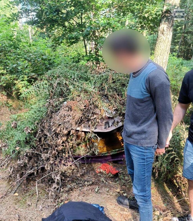 Poszukiwany 45-latek przez kilka miesięcy ukrywał się w Lesie Murckowskim