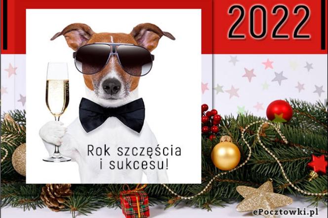 Życzenia noworoczne 2022 - GRAFIKA, e-kartki, obrazki