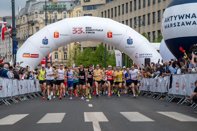 Bieg Konstytucji 3 Maja w Warszawie (3.05.2025)
