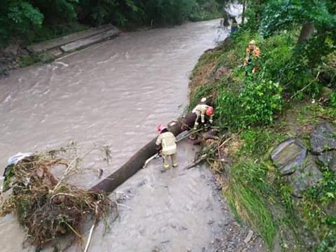 Powódź w Małopolsce, OSP Pogorzany w akcji
