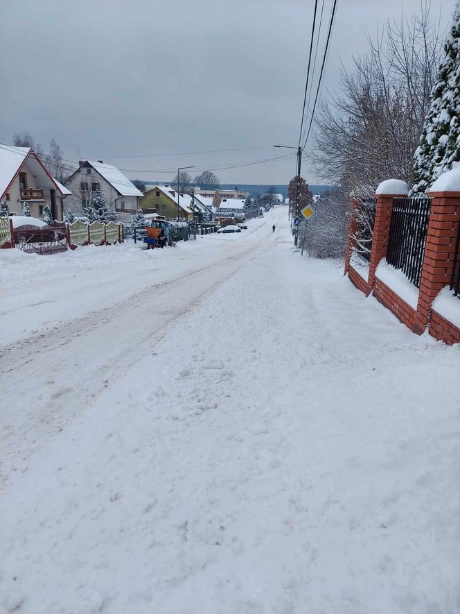 Starachowice zasypane śniegiem