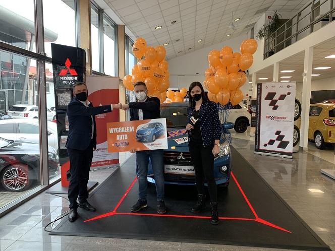 Bartek odebrał Mitsubishi Space Star od Radia ESKA!	