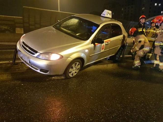Seria wypadków w Warszawie. Ogromne korki