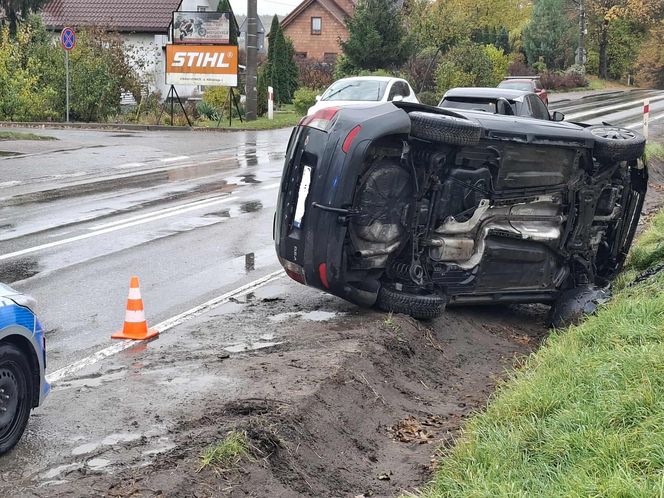 Wypadek w Rzepinie