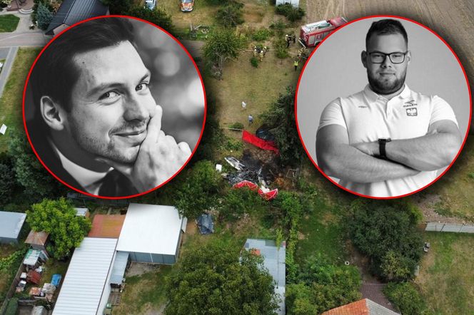 Awionetka rozbiła się tuż obok domów. Jakub i Mikołaj nie mieli szans. Tragiczny lot zakończył ich młode życia