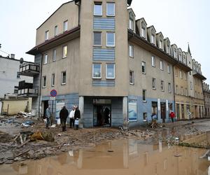 Lądek Zdrój po przejściu fali