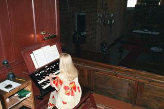 Próba gry organowej, sierpień 2009 r.