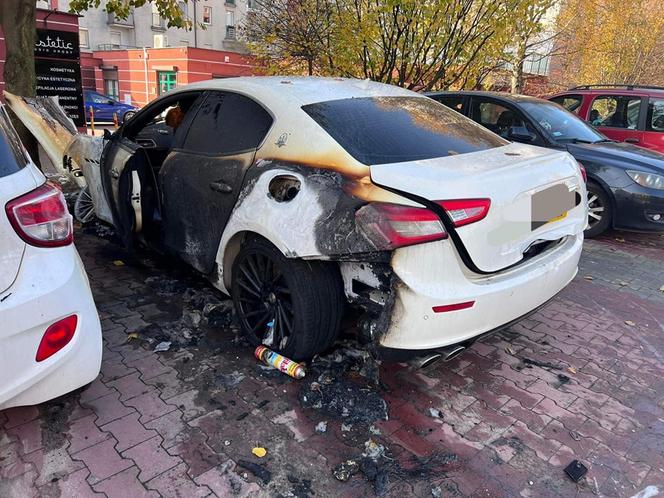 Podpalenie samochodów w Krakowie 