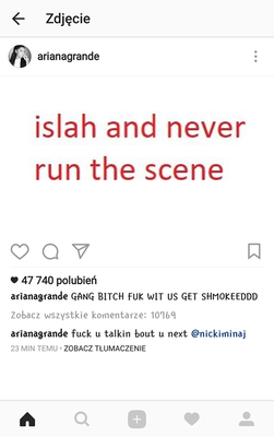Instagram - Ariana Grande ofiarą ataku hakerów! Mamy zdjęcia	