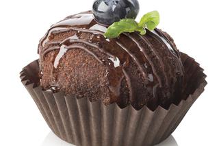Muffinka czekoladowa z borówkami