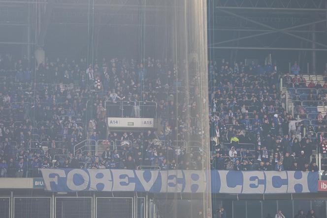 ZDJĘCIA kibiców na meczu Górnik Zabrze-Lech Poznań