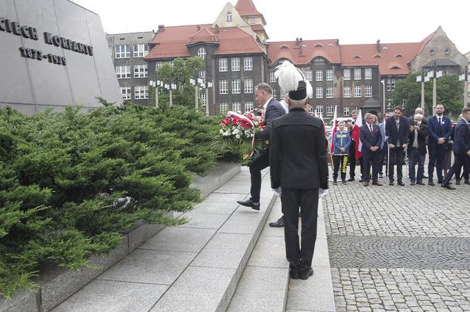 Andrzej Duda przyjechał do Katowic.