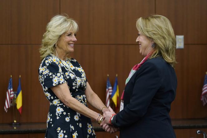 Pierwsza dama Jill Biden z wizytą w Rumunii