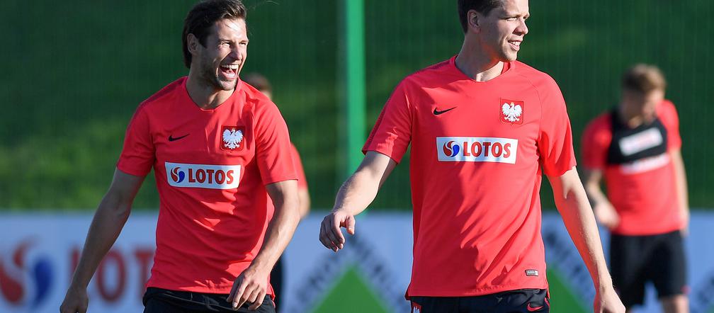 Grzegorz Krychowiak i Wojciech Szczęsny