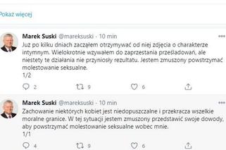 wpis Marka Suskiego na Twitterze