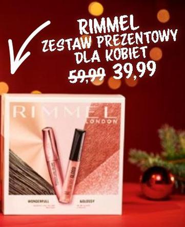 Rimmel, zestaw prezentowy, maskara Wonder Luxe i błyszczyk OhMy Gloss (39,99 zł/ 1 zestaw).