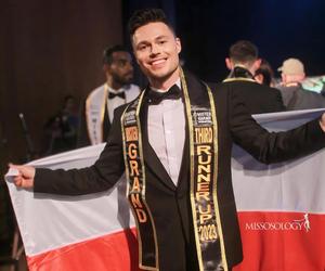 Tancerz z Dolnego Śląska w finale Mister Grand International. Michał Kalcowski nagrodzony za najlepszy uśmiech