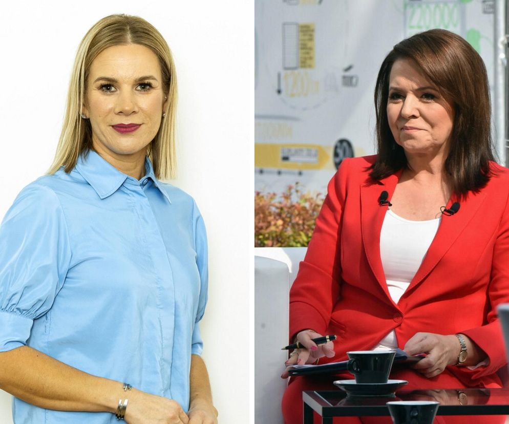 Marta Nawrocka i Danuta Holecka