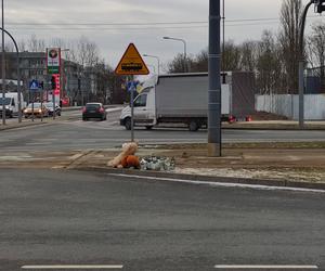 Wzruszający widok grobu Igi potrąconej przez tramwaj w Fordonie