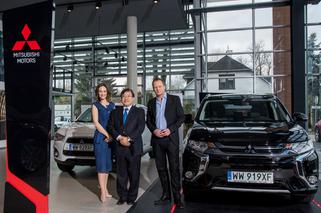 Maciej Stuhr i Anna Cieślak dostali samochody od Mitsubishi Motors Polska