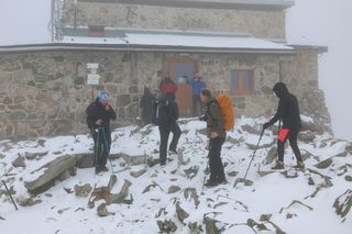 Zima w Tatrach na początku października