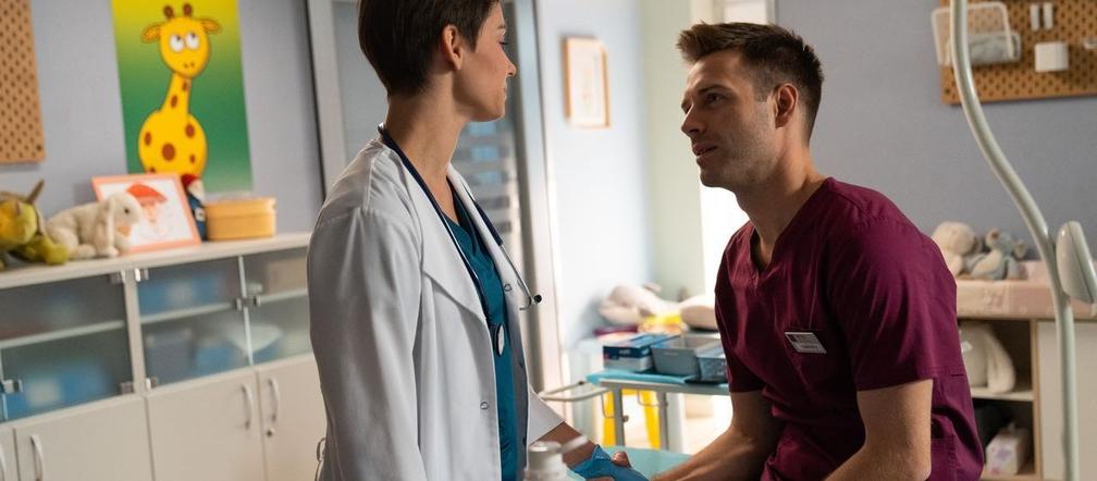 Na dobre i na złe, odc. 875: Blanka (Pola Gonciarz), Mario Milewski (Marcin Korcz)