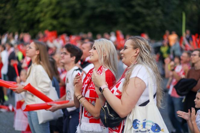 Polska - Brazylia: kibice w Strefie Kibica w Katowicach