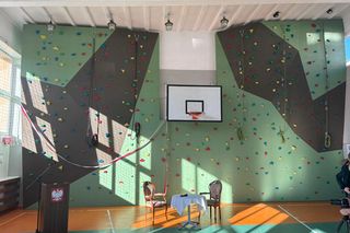 Aleksandra Mirosław z wizytą w Zespole Szkół nr 2 w Nowym Sączu