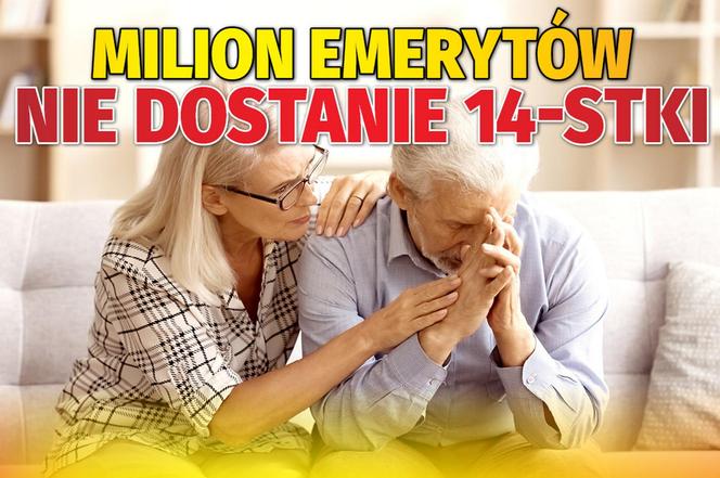 Milion emerytów nie dostanie 14-stki