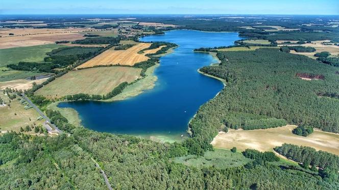 Jezioro Lubikowskie w wojewdzództwie lubuskim