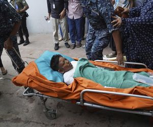 Samolot spadł na szkołę! Dziesiątki zabitych, 170 rannych