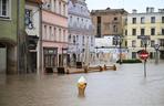 Kłodzko. Zalane centrum miasta