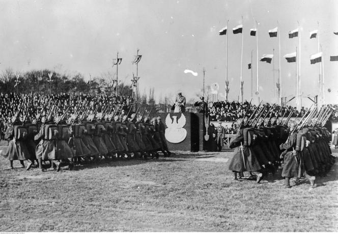 Defilada oddziałów piechoty, 11.11.1934 r.