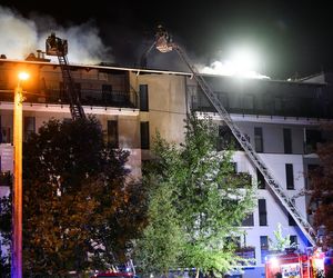 Pożar bloku w Poznaniu. Akcja gaśnicza przy ul. Krańcowej. Ewakuacja mieszkańców!